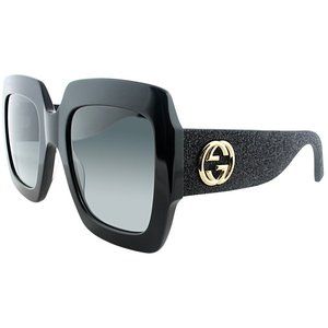 GUCCI Square frame Glitter Arm sunglasses